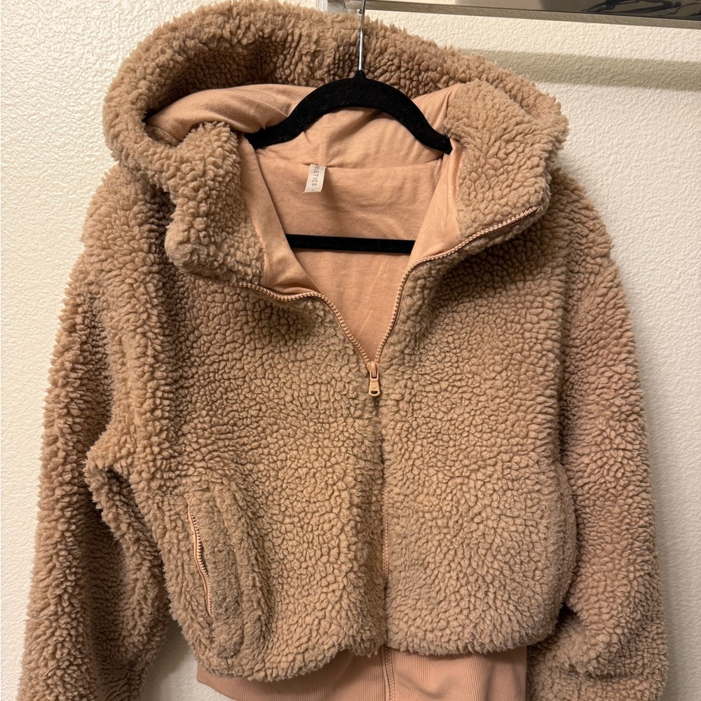 Fabletics Teddy Set! Jacket + Sweats - image 1